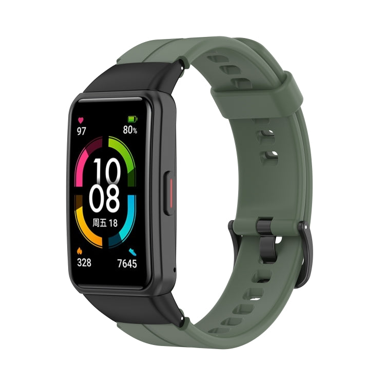 Cinturino in silicone tinta unita, For Honor Band 7