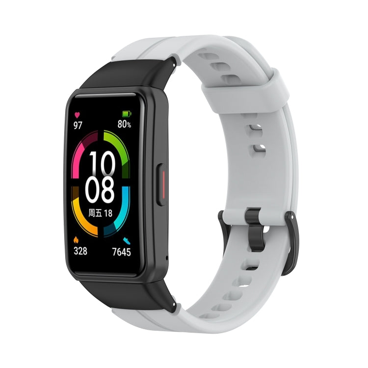 Cinturino in silicone tinta unita, For Honor Band 7