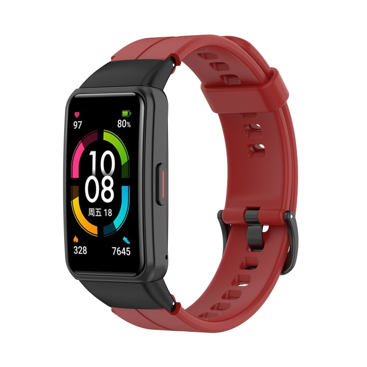 Cinturino in silicone tinta unita, For Honor Band 7