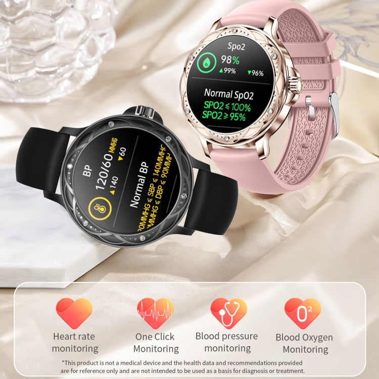 CF12 1,2 pollici impermeabile intelligente cinturino in acciaio supporto per il monitoraggio della frequenza cardiaca/monitoraggio della pressione sanguigna, CF12 Steel Strap (Black), CF12 Steel Strap (Gold), CF12 Steel Strap (Silver)
