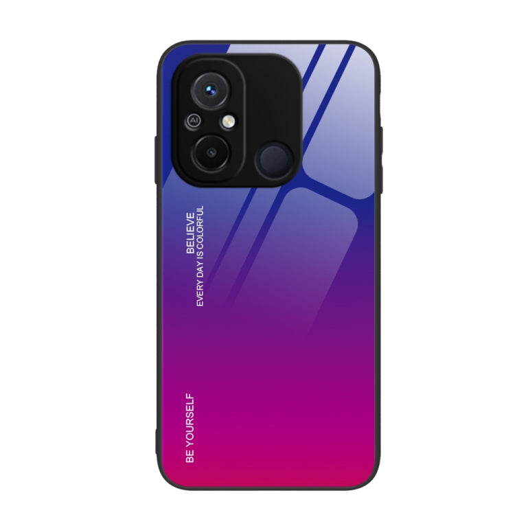 Custodia per telefono in vetro a colori sfumati, For Xiaomi Redmi 12C, For Xiaomi Redmi K60/K60 Pro, For Xiaomi Redmi K60E
