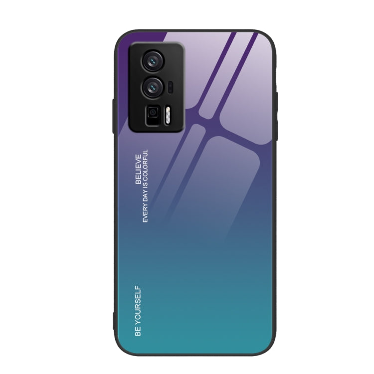 Custodia per telefono in vetro a colori sfumati, For Xiaomi Redmi 12C, For Xiaomi Redmi K60/K60 Pro, For Xiaomi Redmi K60E