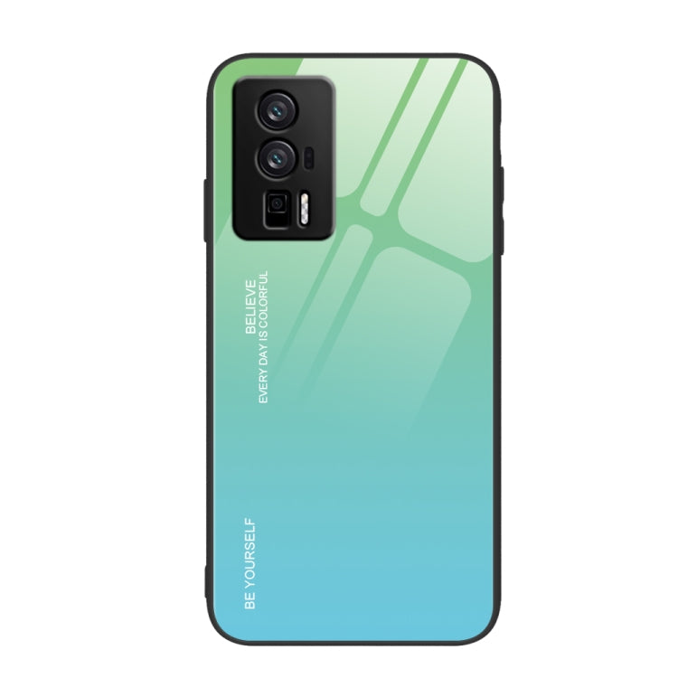 Custodia per telefono in vetro a colori sfumati, For Xiaomi Redmi 12C, For Xiaomi Redmi K60/K60 Pro, For Xiaomi Redmi K60E