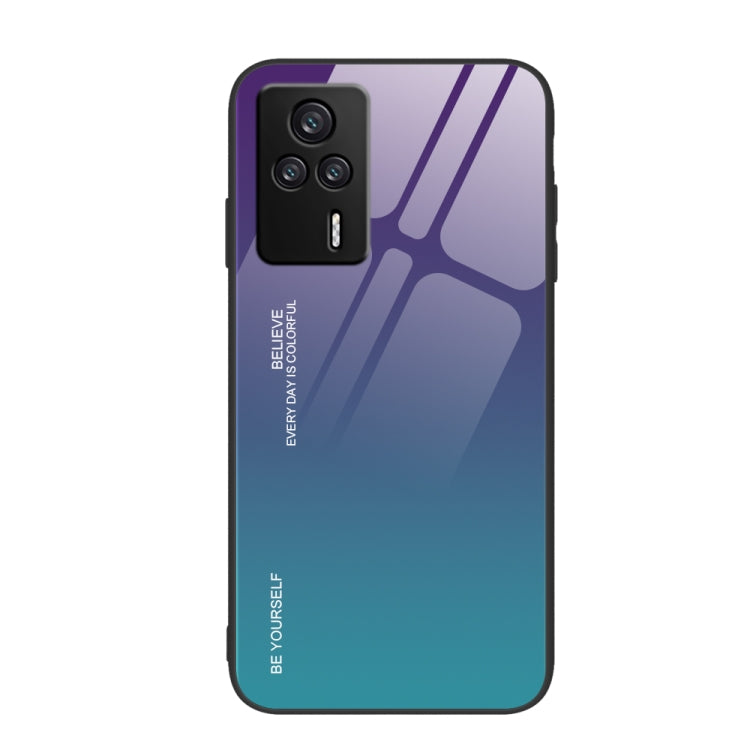 Custodia per telefono in vetro a colori sfumati, For Xiaomi Redmi 12C, For Xiaomi Redmi K60/K60 Pro, For Xiaomi Redmi K60E