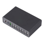 Caricabatterie rapido USB 65W 10 in 1 con QC3.0