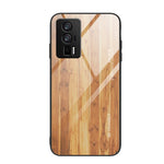 Custodia per telefono in vetro con venature del legno, For Xiaomi Redmi 12C, For Xiaomi Redmi K60/K60 Pro, For Xiaomi Redmi K60E, For Samsung Galaxy A04e