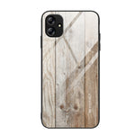 Custodia per telefono in vetro con venature del legno, For Xiaomi Redmi 12C, For Xiaomi Redmi K60/K60 Pro, For Xiaomi Redmi K60E, For Samsung Galaxy A04e
