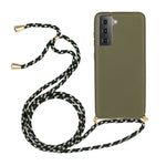 Materiale paglia di grano + custodia per telefono in TPU con cordino, For Samsung Galaxy S23 FE 5G, For Samsung Galaxy A14 5G, For Samsung Galaxy A34 5G, For Samsung Galaxy A54 5G