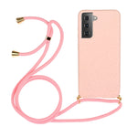 Materiale paglia di grano + custodia per telefono in TPU con cordino, For Samsung Galaxy S23 FE 5G, For Samsung Galaxy A14 5G, For Samsung Galaxy A34 5G, For Samsung Galaxy A54 5G