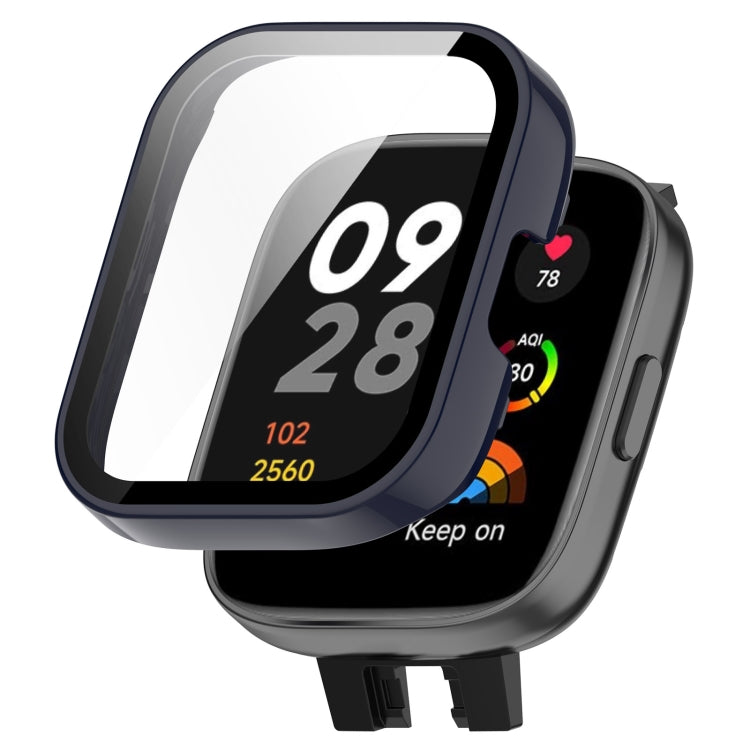 PC + Custodia protettiva per orologio integrata con pellicola temperata, For Xiaomi Redmi Watch 3