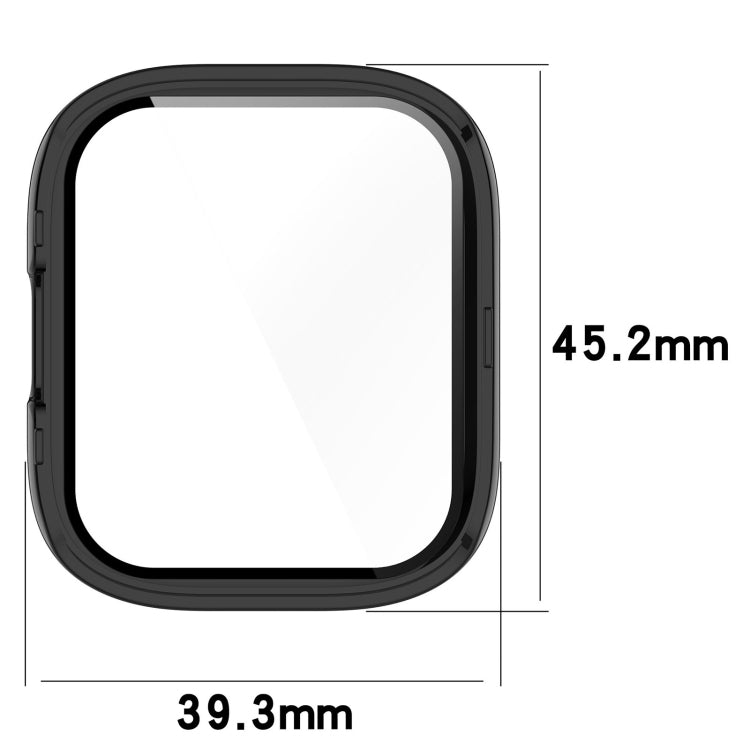 PC + Custodia protettiva per orologio integrata con pellicola temperata, For Xiaomi Redmi Watch 3