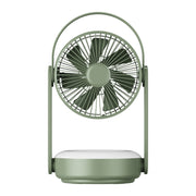 WT-F62 Ventola di raffreddamento ad aria per ricarica USB portatile da esterno con lampada da notte a LED