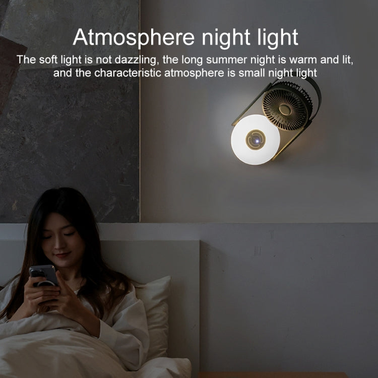 Ventola di raffreddamento portatile USB con lampada LED