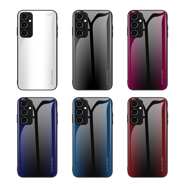 Custodia per cellulare in TPU con vetro sfumato, For Samsung Galaxy A14 5G, For Samsung Galaxy A34 5G, For Samsung Galaxy A54 5G