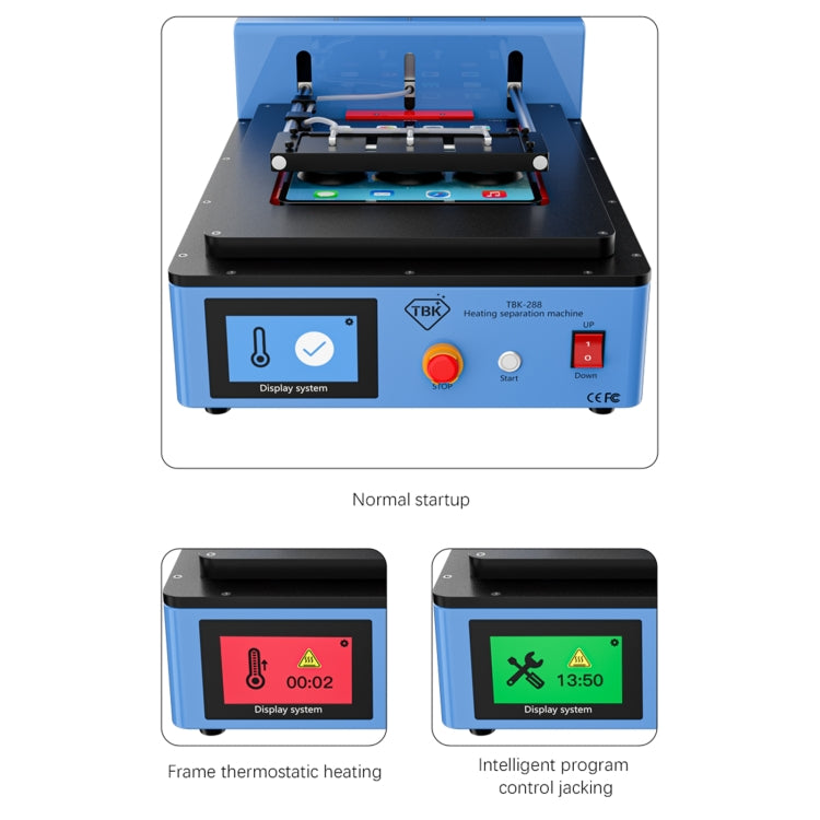 TBK 288L Built-in Vacuum Pump Automatic LCD Screen Heating Machine