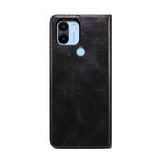 Custodia per telefono in pelle con trama di cavallo pazzo in cera d'olio, For Xiaomi Poco C50, For Xiaomi Poco X5 Pro 5G / Redmi Note 12 Pro Speed