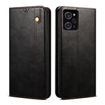 Custodia per telefono in pelle con trama di cavallo pazzo in cera d'olio, For Xiaomi Poco C50, For Xiaomi Poco X5 Pro 5G / Redmi Note 12 Pro Speed