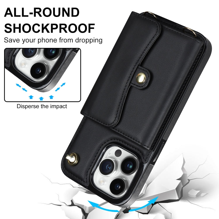 Custodia per telefono con slot per schede RFID con cordino lungo, For iPhone 13 Pro Max, For iPhone 12, For iPhone 12 Pro, For iPhone 12 Pro Max