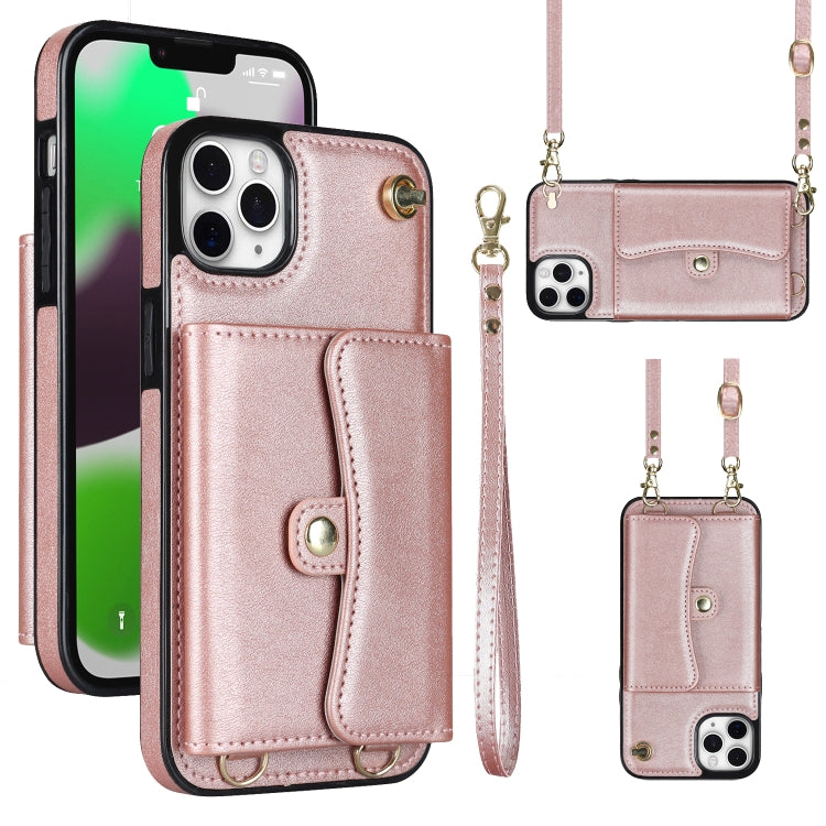 Custodia per telefono con slot per schede RFID con cordino lungo, For iPhone 11, For iPhone 11 Pro, For iPhone 11 Pro Max, For iPhone X / XS