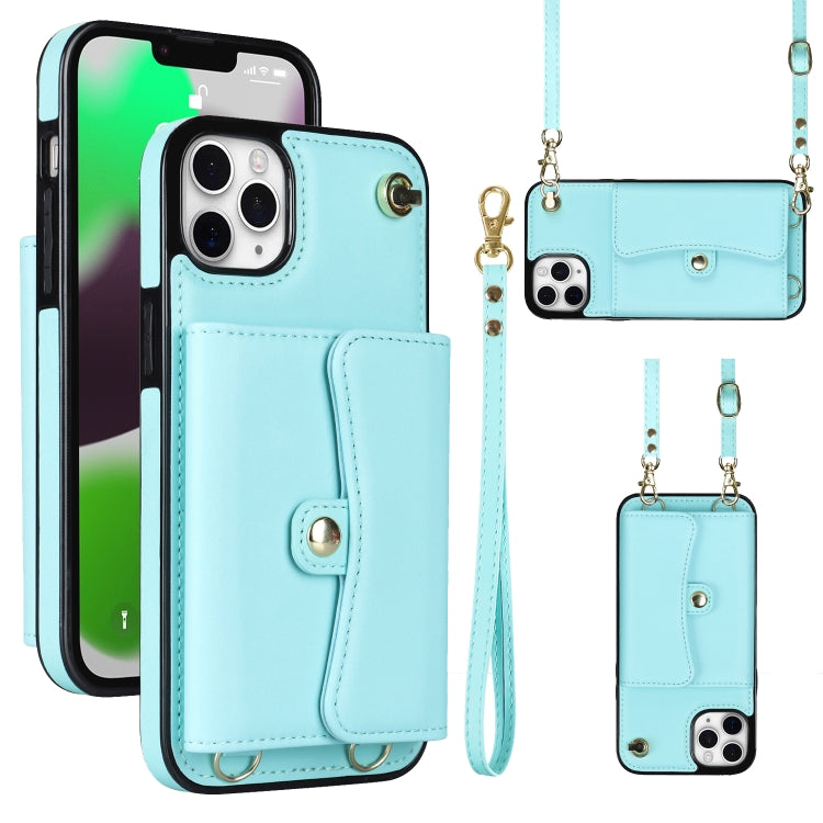 Custodia per telefono con slot per schede RFID con cordino lungo, For iPhone 11, For iPhone 11 Pro, For iPhone 11 Pro Max, For iPhone X / XS