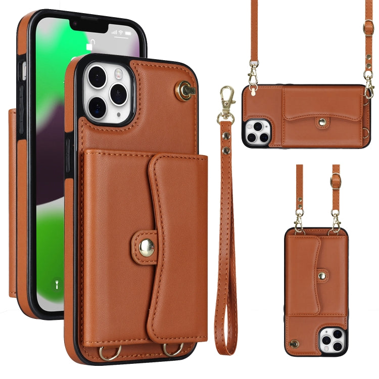 Custodia per telefono con slot per schede RFID con cordino lungo, For iPhone 11, For iPhone 11 Pro, For iPhone 11 Pro Max, For iPhone X / XS