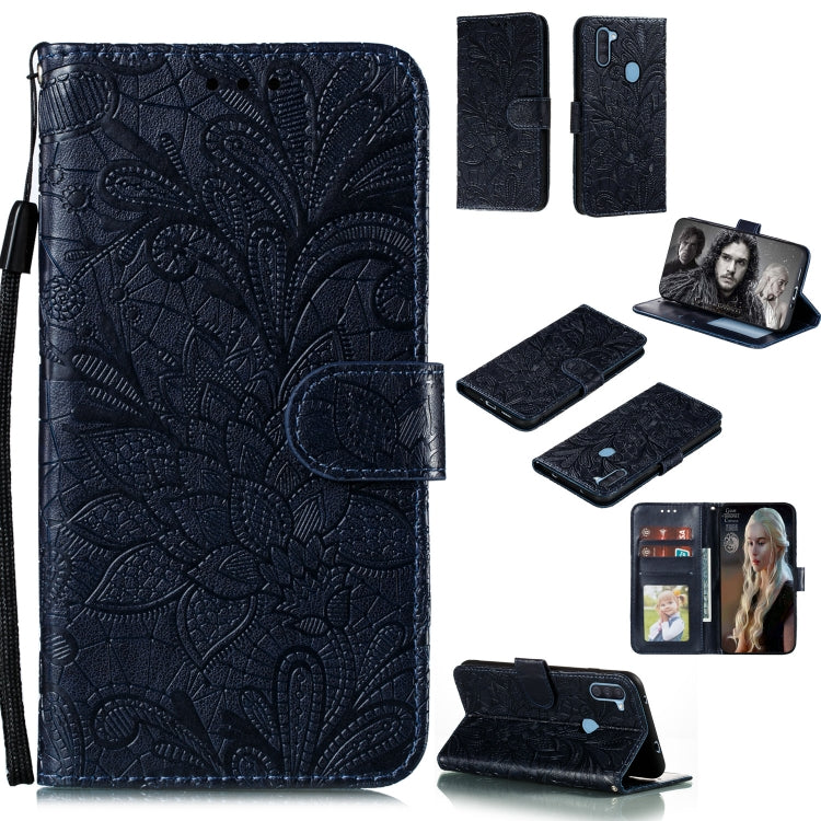 Custodia portafoglio in pelle per Samsung Galaxy A41