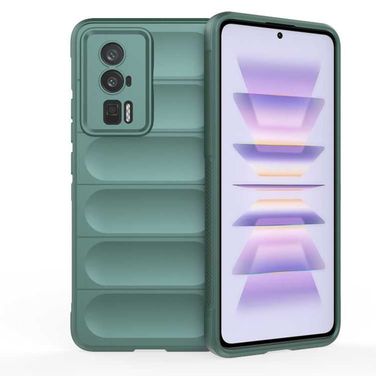 Magic Shield TPU + custodia per telefono in flanella, For Xiaomi Redmi K60, For Xiaomi Redmi K60 Pro