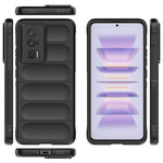 Magic Shield TPU + custodia per telefono in flanella, For Xiaomi Redmi K60, For Xiaomi Redmi K60 Pro