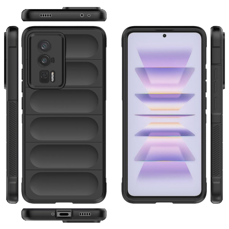 Magic Shield TPU + custodia per telefono in flanella, For Xiaomi Redmi K60, For Xiaomi Redmi K60 Pro