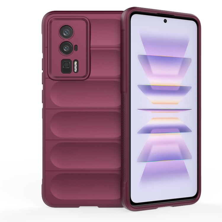 Magic Shield TPU + custodia per telefono in flanella, For Xiaomi Redmi K60, For Xiaomi Redmi K60 Pro