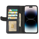 GEBEI Custodia per telefono in pelle a conchiglia orizzontale a grana fine, For iPhone 14 Pro Max, For iPhone 14 Pro, For iPhone 14, For iPhone 14 Plus