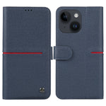 GEBEI Custodia per telefono in pelle a conchiglia orizzontale a grana fine, For iPhone 14 Pro Max, For iPhone 14 Pro, For iPhone 14, For iPhone 14 Plus