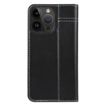 GEBEI Custodia per telefono in pelle a conchiglia orizzontale a grana fine, For iPhone 14 Pro Max, For iPhone 14 Pro, For iPhone 14, For iPhone 14 Plus, For iPhone 13 Pro Max, For iPhone 13 Pro