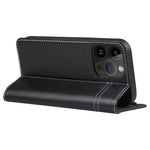 GEBEI Custodia per telefono in pelle a conchiglia orizzontale a grana fine, For iPhone 14 Pro Max, For iPhone 14 Pro, For iPhone 14, For iPhone 14 Plus, For iPhone 13 Pro Max, For iPhone 13 Pro