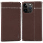 GEBEI Custodia per telefono in pelle a conchiglia orizzontale a grana fine, For iPhone 14 Pro Max, For iPhone 14 Pro, For iPhone 14, For iPhone 14 Plus, For iPhone 13 Pro Max, For iPhone 13 Pro
