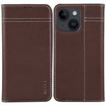 GEBEI Custodia per telefono in pelle a conchiglia orizzontale a grana fine, For iPhone 14 Pro Max, For iPhone 14 Pro, For iPhone 14, For iPhone 14 Plus, For iPhone 13 Pro Max, For iPhone 13 Pro