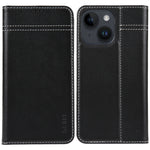 GEBEI Custodia per telefono in pelle a conchiglia orizzontale a grana fine, For iPhone 14 Pro Max, For iPhone 14 Pro, For iPhone 14, For iPhone 14 Plus, For iPhone 13 Pro Max, For iPhone 13 Pro