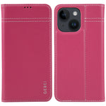 GEBEI Custodia per telefono in pelle a conchiglia orizzontale a grana fine, For iPhone 14 Pro Max, For iPhone 14 Pro, For iPhone 14, For iPhone 14 Plus, For iPhone 13 Pro Max, For iPhone 13 Pro