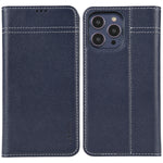 GEBEI Custodia per telefono in pelle a conchiglia orizzontale a grana fine, For iPhone 14 Pro Max, For iPhone 14 Pro, For iPhone 14, For iPhone 14 Plus, For iPhone 13 Pro Max, For iPhone 13 Pro