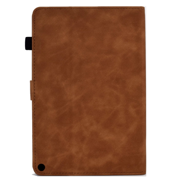 Custodia Smart Tablet in pelle goffrata farfalla peonia, For Amazon Kindle Fire HD8 2020, For Amazon Kindle Fire 7 2019/2017/2015, For Amazon Kindle Fire 7 2022, For Amazon Kindle Paperwhite 4/3/2/1
