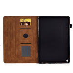 Custodia Smart Tablet in pelle goffrata farfalla peonia, For Amazon Kindle Fire HD8 2020, For Amazon Kindle Fire 7 2019/2017/2015, For Amazon Kindle Fire 7 2022, For Amazon Kindle Paperwhite 4/3/2/1