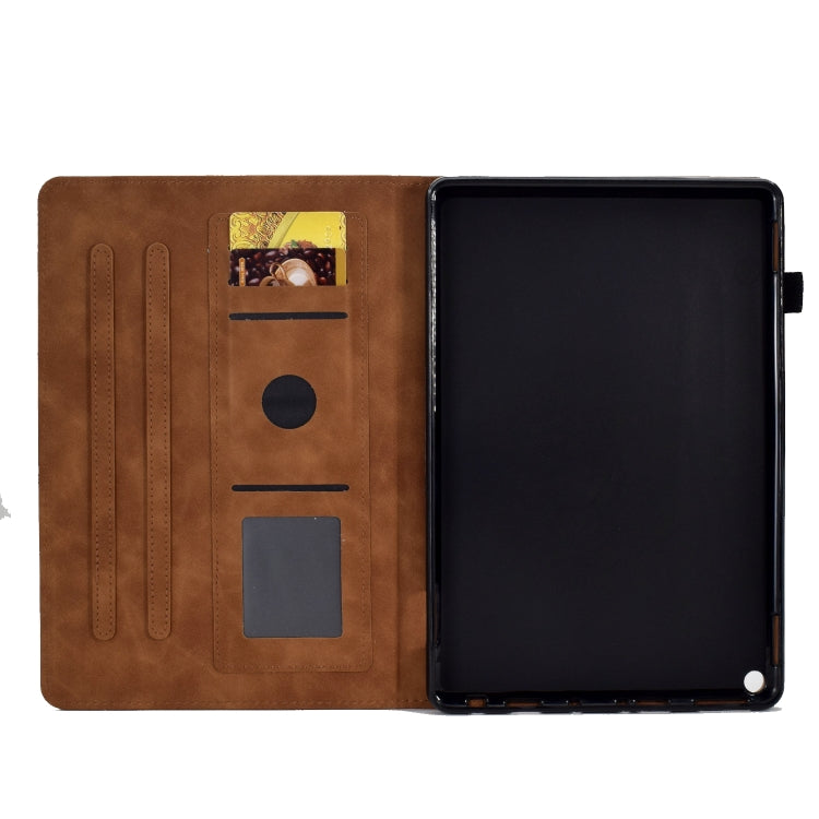 Custodia Smart Tablet in pelle goffrata farfalla peonia, For Amazon Kindle Fire HD8 2020, For Amazon Kindle Fire 7 2019/2017/2015, For Amazon Kindle Fire 7 2022, For Amazon Kindle Paperwhite 4/3/2/1