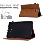 Custodia Smart Tablet in pelle goffrata farfalla peonia, For Samsung Galaxy Tab A 10.1 2016 T580, For Lenovo Tab M10 Gen 2, For Lenovo Tab M10 Plus, For Lenovo Tab M10 Plus 3rd Gen