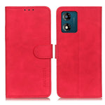 KHAZNEH Custodia per telefono in pelle a conchiglia con texture retrò, For Motorola Moto E13 4G 2023, For Motorola Moto G53 5G, For OnePlus 11 5G, For OnePlus Nord CE 3 Lite