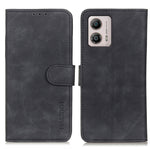 KHAZNEH Custodia per telefono in pelle a conchiglia con texture retrò, For Motorola Moto E13 4G 2023, For Motorola Moto G53 5G, For OnePlus 11 5G, For OnePlus Nord CE 3 Lite