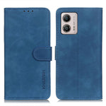 KHAZNEH Custodia per telefono in pelle a conchiglia con texture retrò, For Motorola Moto E13 4G 2023, For Motorola Moto G53 5G, For OnePlus 11 5G, For OnePlus Nord CE 3 Lite
