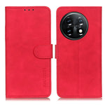KHAZNEH Custodia per telefono in pelle a conchiglia con texture retrò, For Motorola Moto E13 4G 2023, For Motorola Moto G53 5G, For OnePlus 11 5G, For OnePlus Nord CE 3 Lite