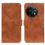 KHAZNEH Custodia per telefono in pelle a conchiglia con texture retrò, For Motorola Moto E13 4G 2023, For Motorola Moto G53 5G, For OnePlus 11 5G, For OnePlus Nord CE 3 Lite