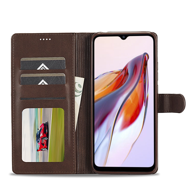 LC.IMEEKE Custodia in pelle a vibrazione orizzontale con struttura in vitello, For Xiaomi Redmi 12C/11A Global, For Xiaomi Redmi Note 12 5G/Poco X5, For Xiaomi Redmi Note 12 Pro 5G/Poco X5 Pro, For Xiaomi Redmi Note 12 Pro+