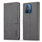 LC.IMEEKE Custodia in pelle a vibrazione orizzontale con struttura in vitello, For Xiaomi Redmi 12C/11A Global, For Xiaomi Redmi Note 12 5G/Poco X5, For Xiaomi Redmi Note 12 Pro 5G/Poco X5 Pro, For Xiaomi Redmi Note 12 Pro+